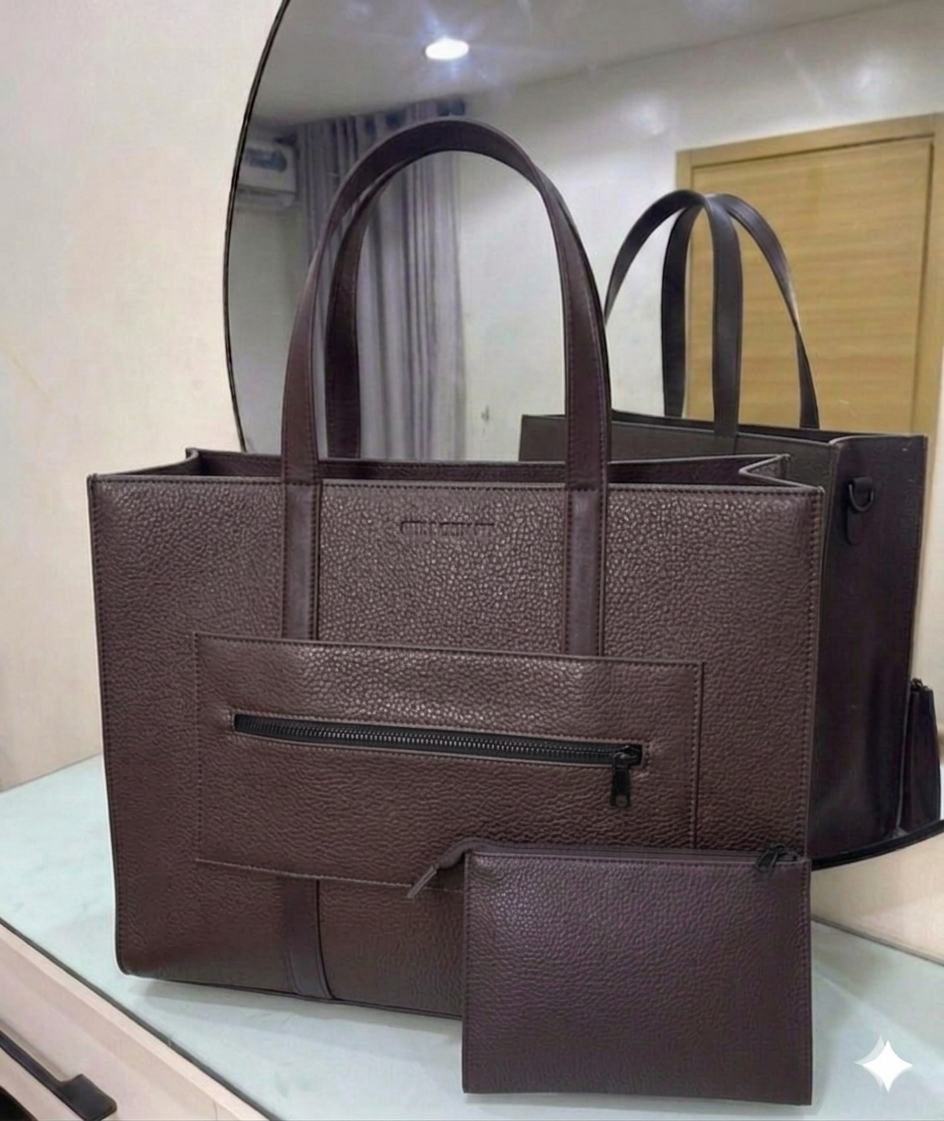 BIG MAXI TOTE BAG(WITH PURSE)