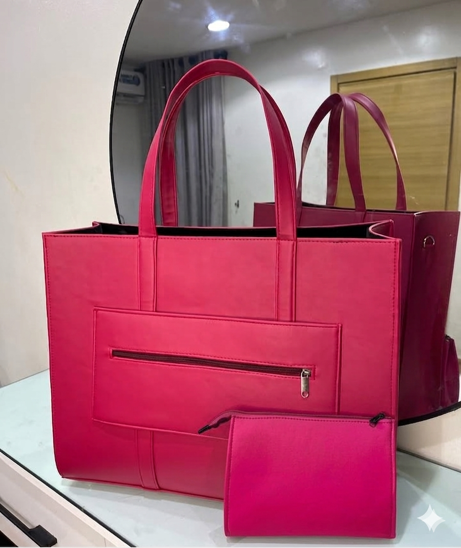 BIG MAXI TOTE BAG(WITH PURSE)
