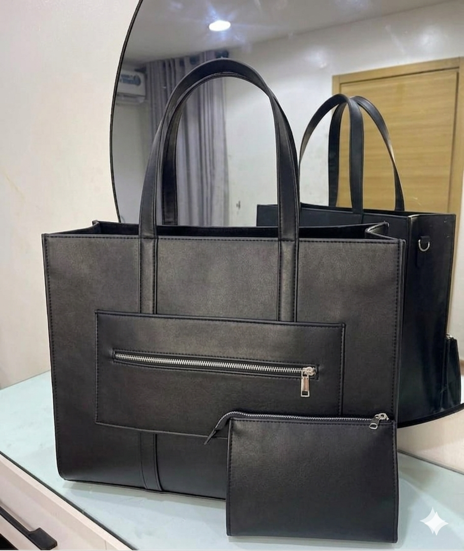 BIG MAXI TOTE BAG(WITH PURSE)