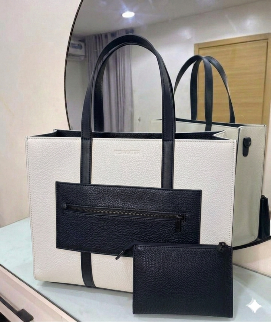 BIG MAXI TOTE BAG(WITH PURSE)